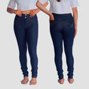 Calça Legging Coton Jeans