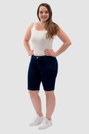 Bermuda Jeans Feminina Lycra - Loja Almix