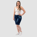Bermuda Jeans Feminina Lycra - Loja Almix