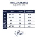 Calça Legging Coton Jeans